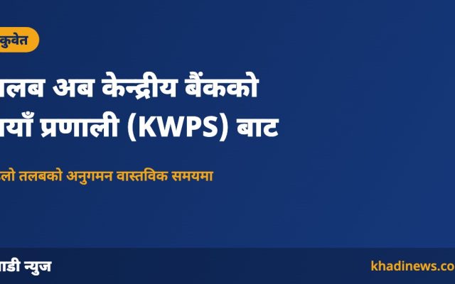 कुवेत केन्द्रीय बैंकको तलब भुक्तानी तथा संरक्षण प्रणाली KWPS
