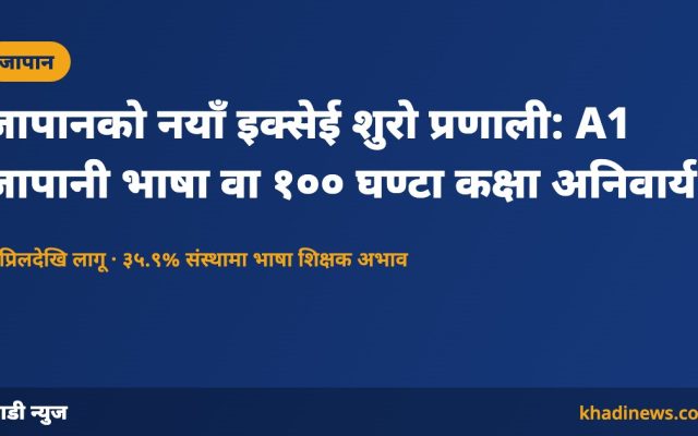 जापानको नयाँ कामदार प्रणालीमा जापानी भाषा अनिवार्य